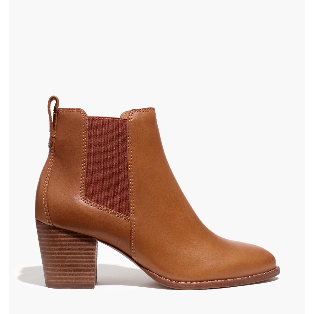 New MADEWELL The Regan Boot in English Saddle Leather